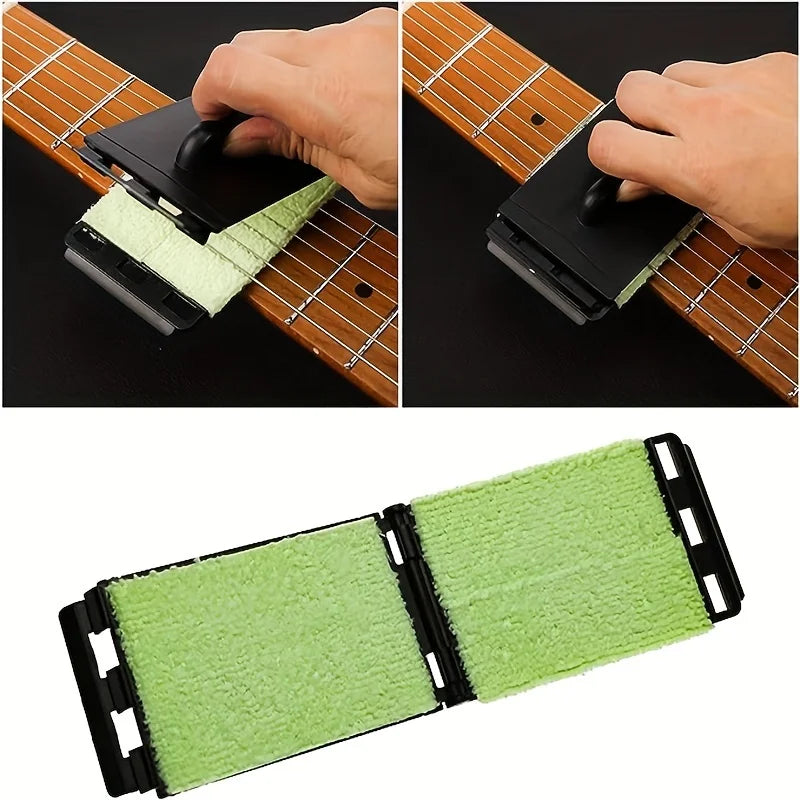 Miwayer Guitar String Cleaner Clean Fretboard Cloth Tool