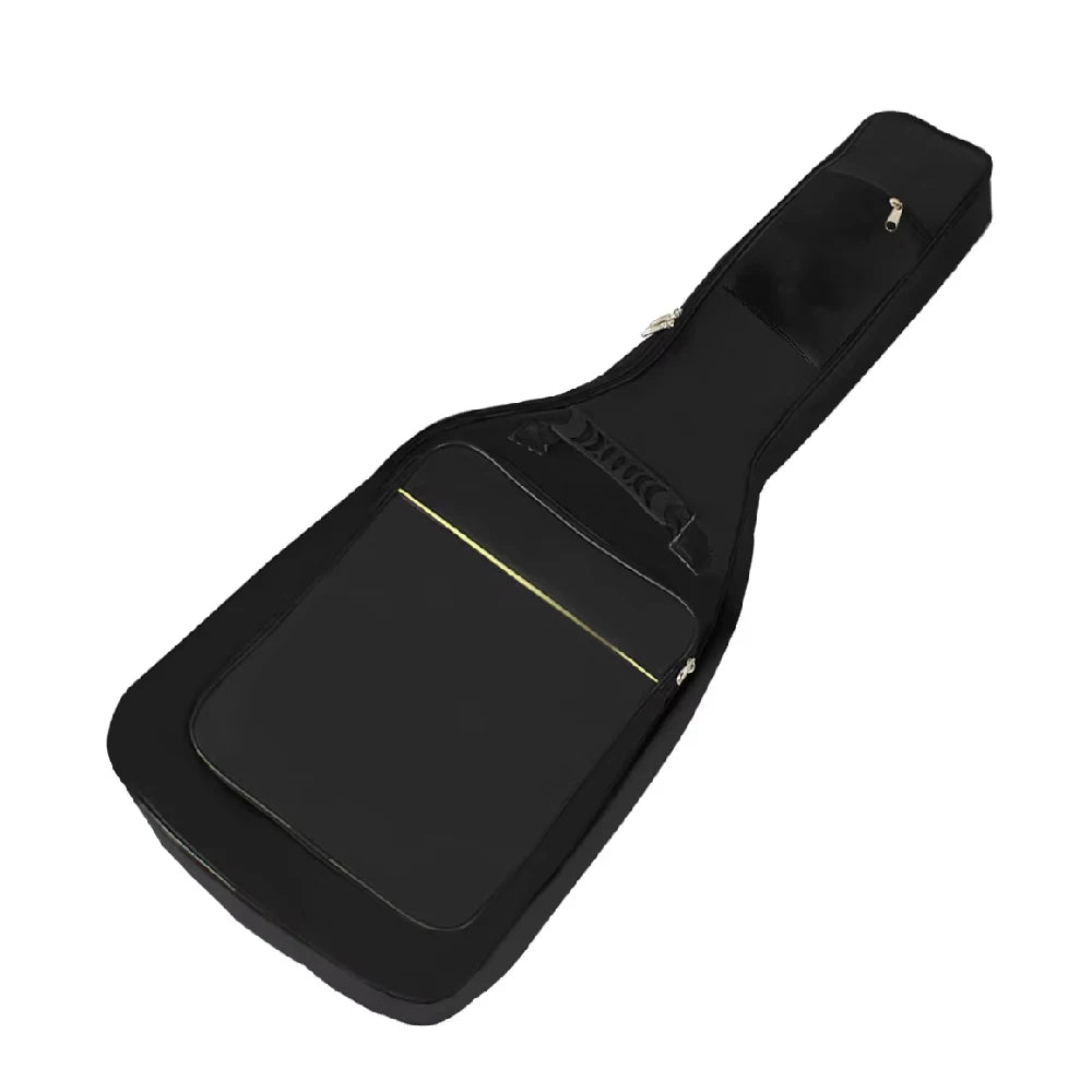 Electric Guitar Gig Bag Black Waterproof Guitar Case Double Strap Padded Bag