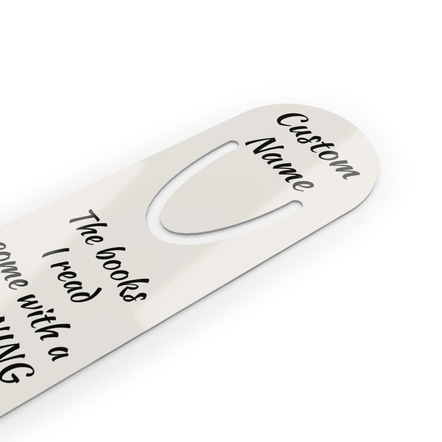 Personalized Warning Smut Bookmark | Custom Printed Name + Tagline