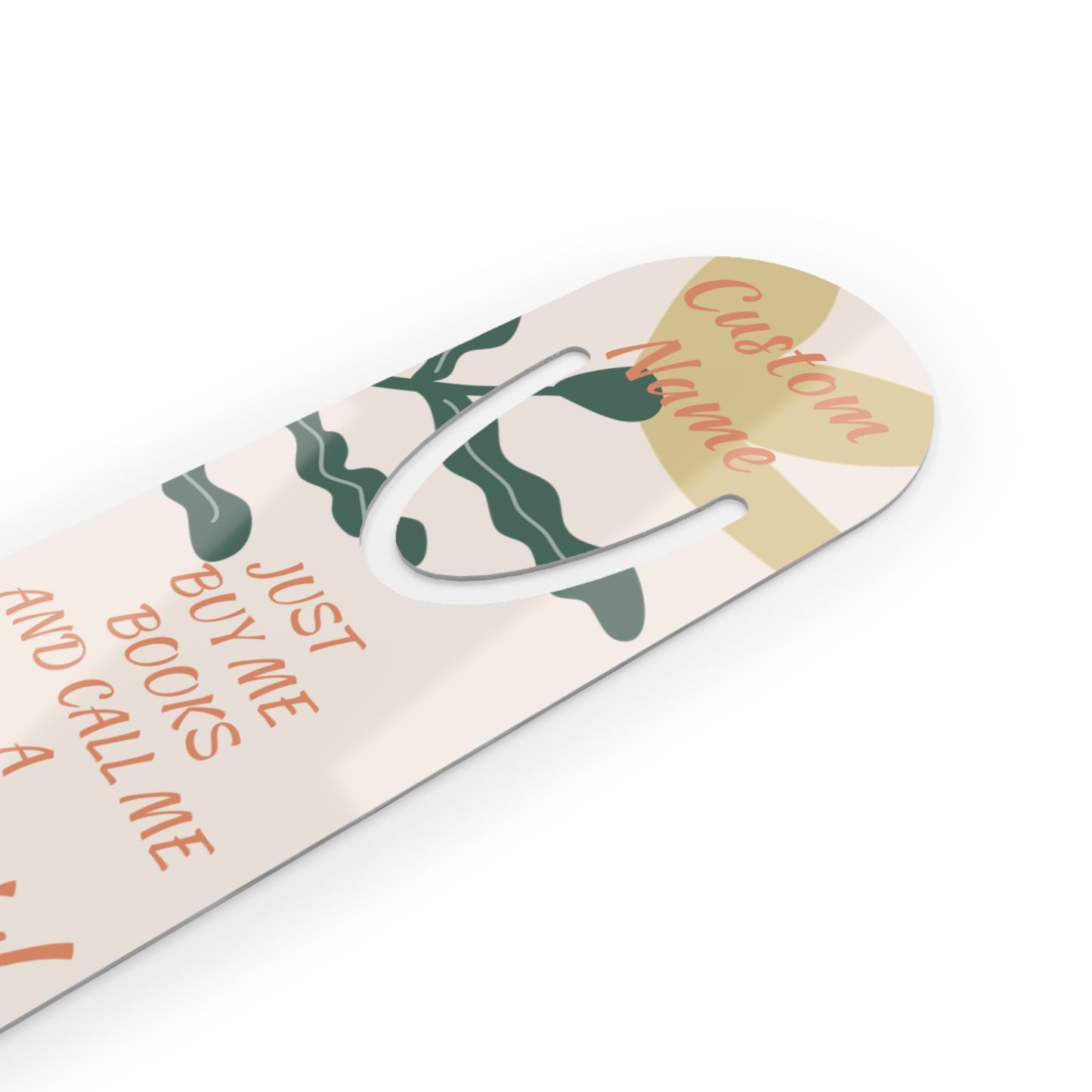 Personalized Call me a good girl Bookmark | Custom Printed Name + Tagline
