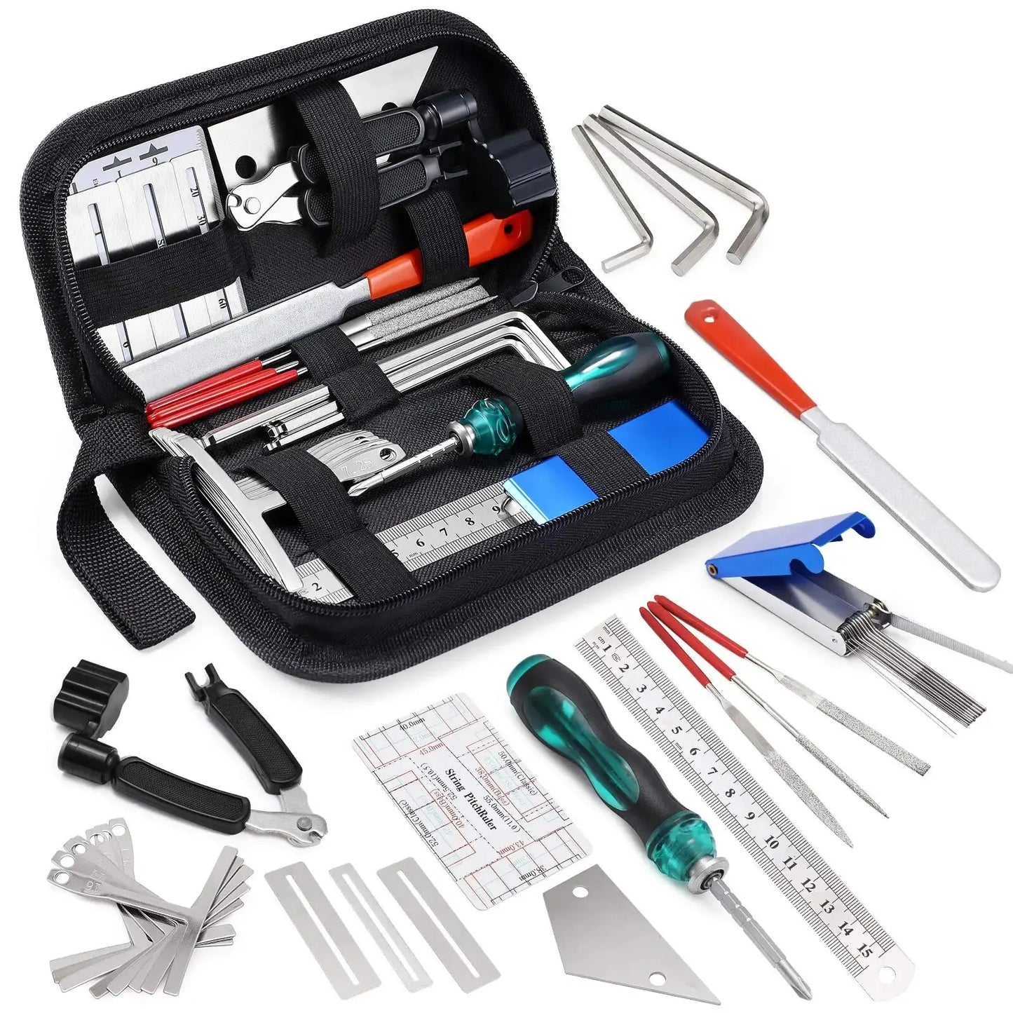 Guitar Repair Kit: 26 Pieces Multifunctional Guitar Repair Kit