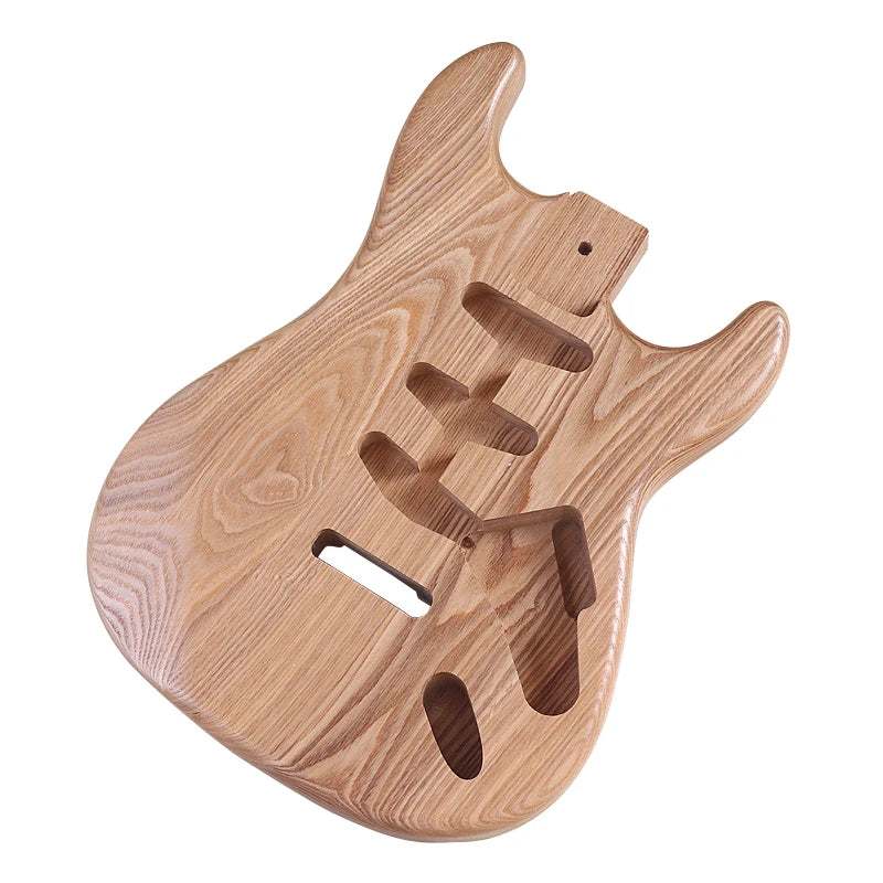 Ashwood Electric Guitar Body Natural Guitar Barrel For Diy Electric Guitar