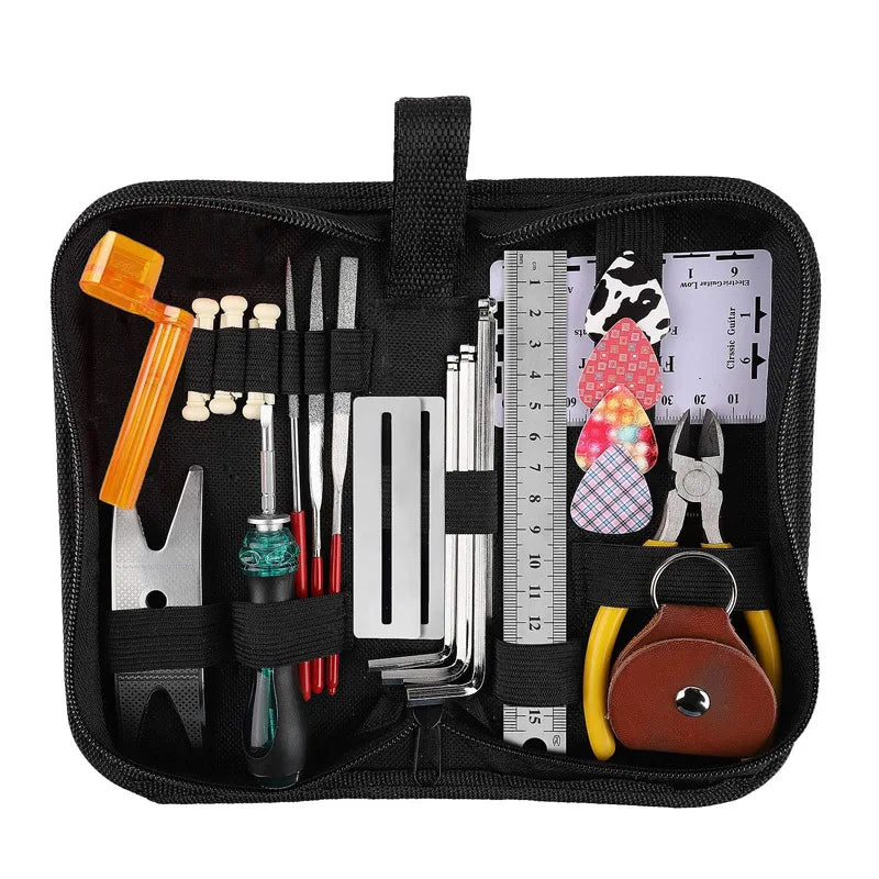 Guitar Repair Kit: 26 Pieces Multifunctional Guitar Repair Kit