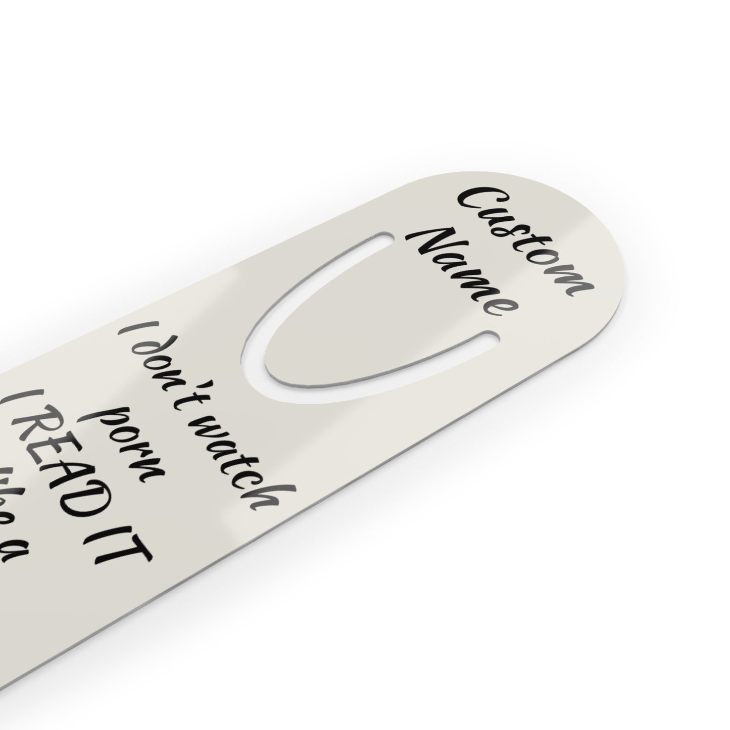Personalized Cheeky Bookmark | Custom Printed Name