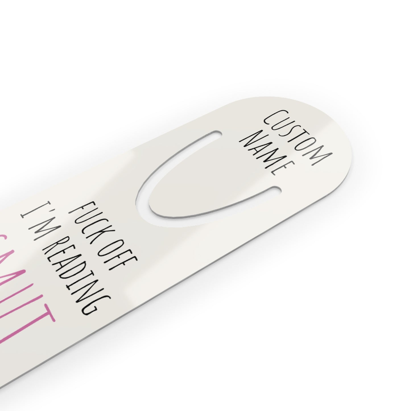 Personalized I'm Reading Smut Bookmark | Custom Printed Name