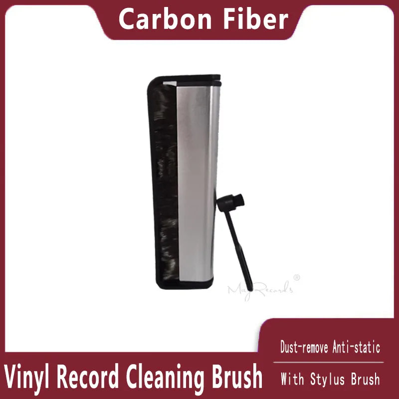 Professional Anti-Static Vinyl Record Brush
