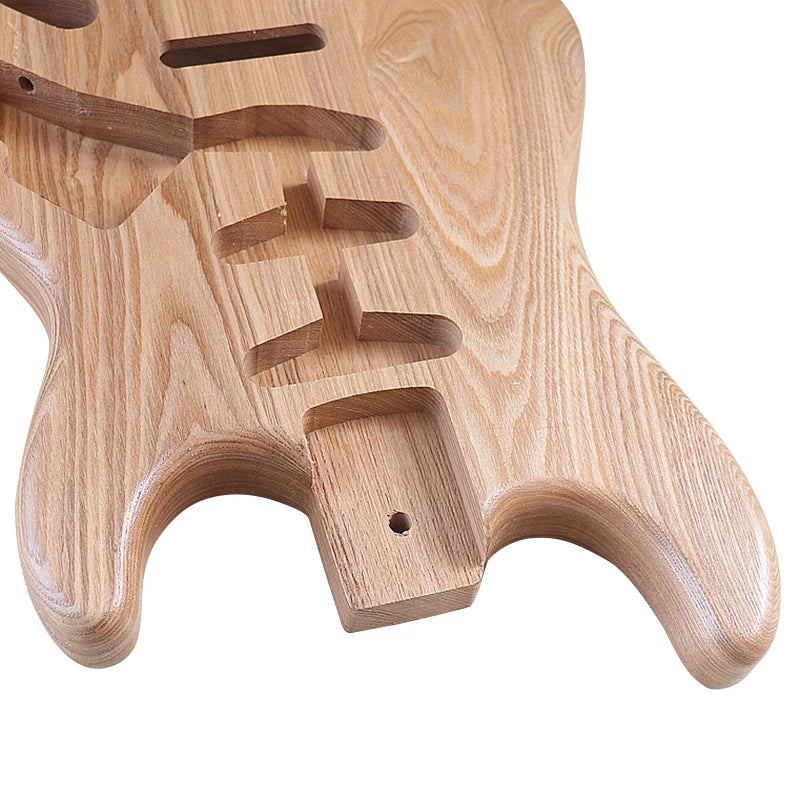 Ashwood Electric Guitar Body Natural Guitar Barrel For Diy Electric Guitar