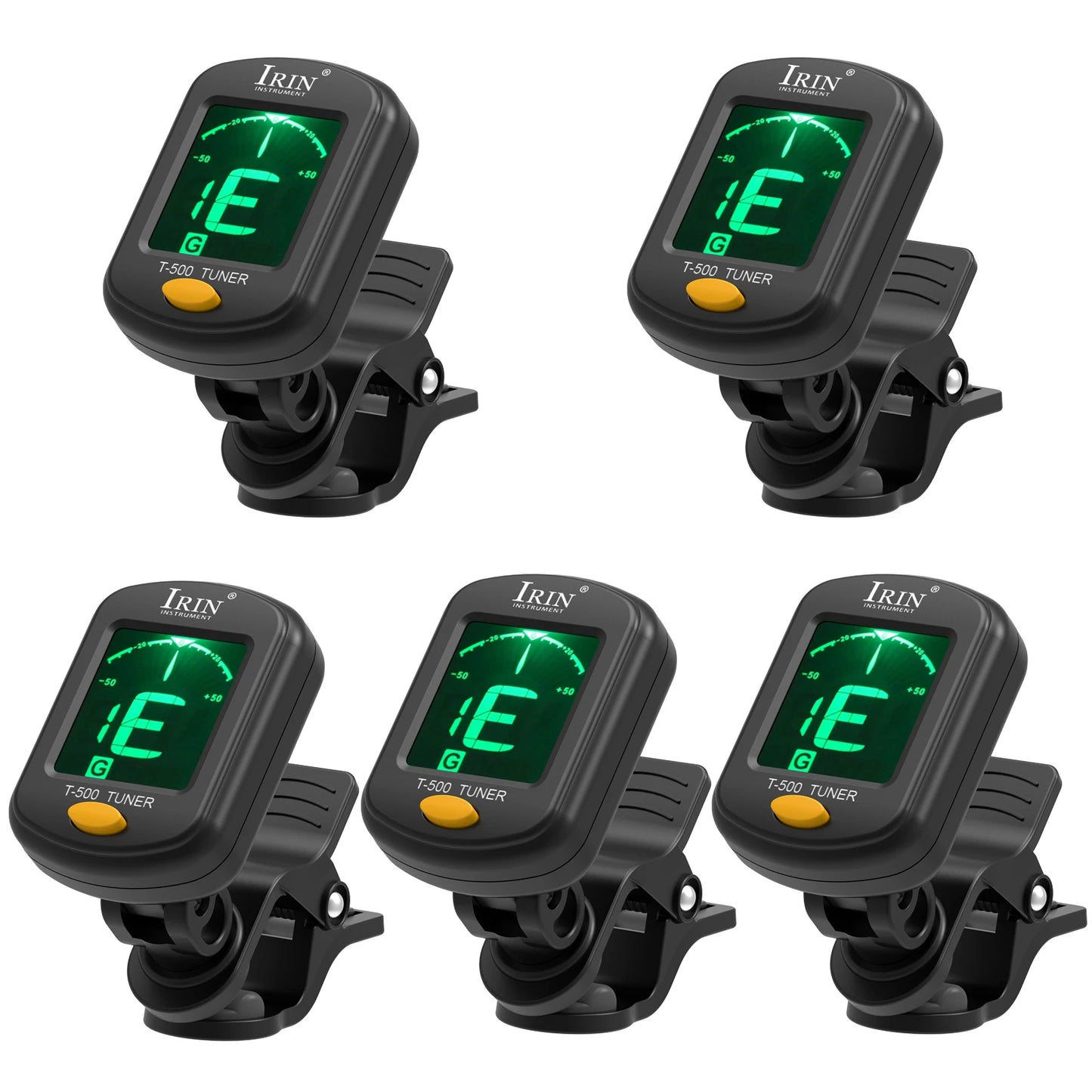 IRIN Guitar Tuner T-400/T-500 Digital Clip-On Tuner