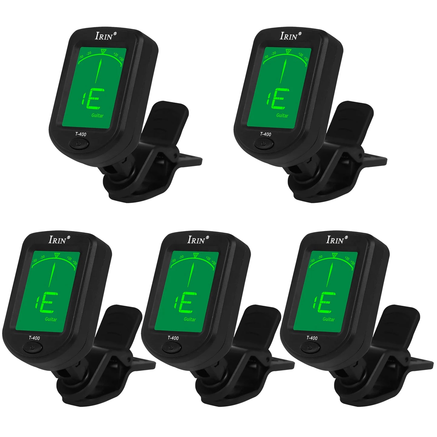 IRIN Guitar Tuner T-400/T-500 Digital Clip-On Tuner