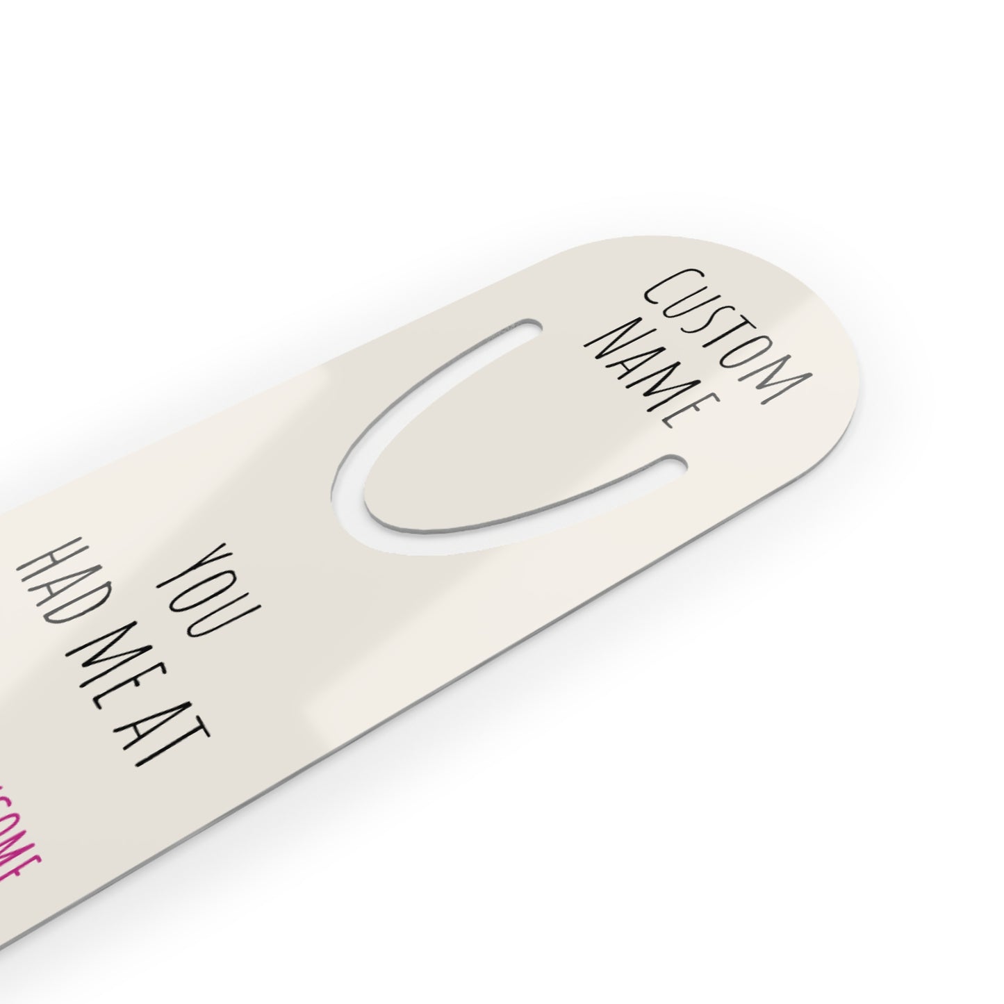Personalized DYWMTCOAEYPTYCOMF Smut Bookmark | Custom Printed Name