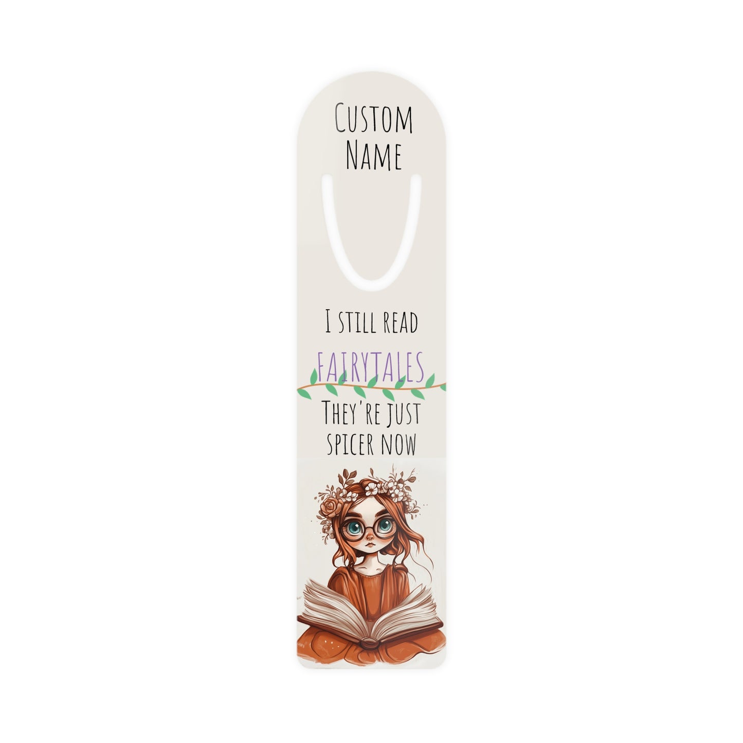 Personalized Fairytales Bookmark | Custom Printed Name