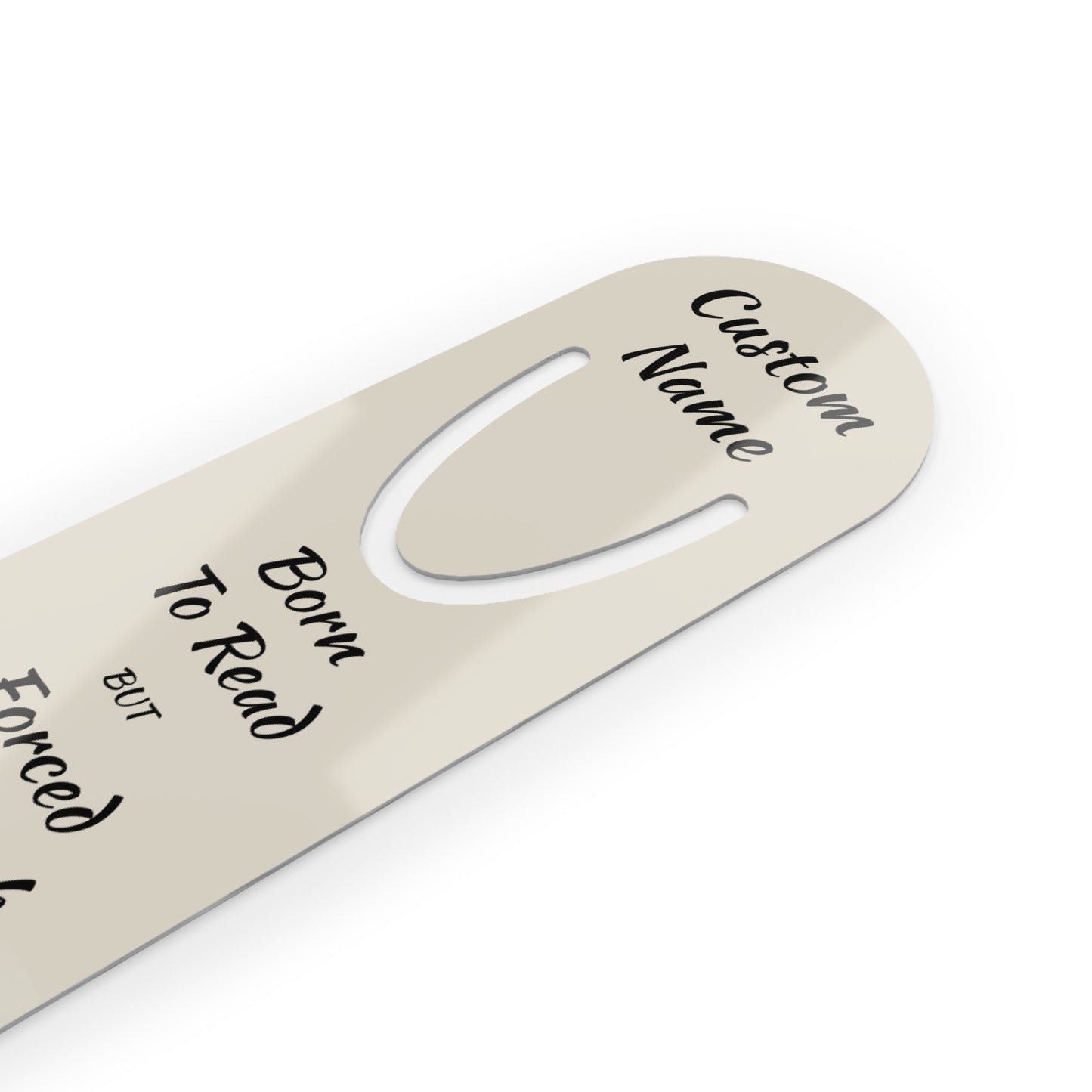 Personalized Born to Read Bookmark | Custom Printed Name