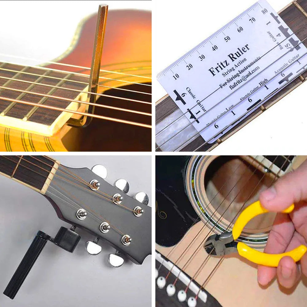 Guitar Repair Kit: 26 Pieces Multifunctional Guitar Repair Kit