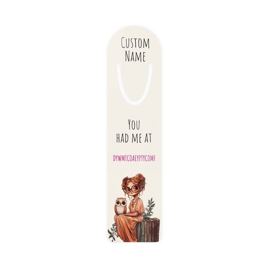 Personalized DYWMTCOAEYPTYCOMF Smut Bookmark | Custom Printed Name