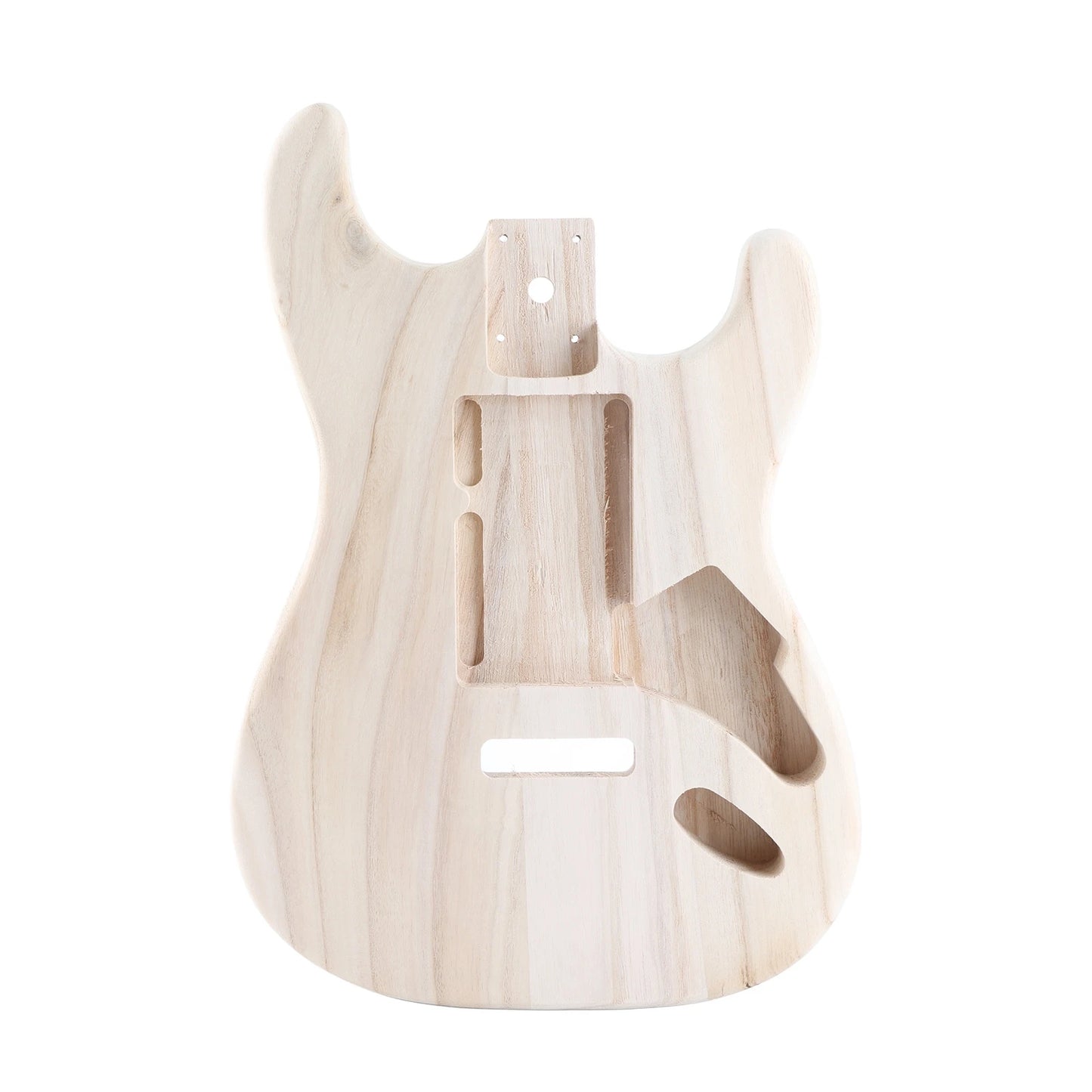 ST Guitar Barrel Body Maple Polished Unfinished