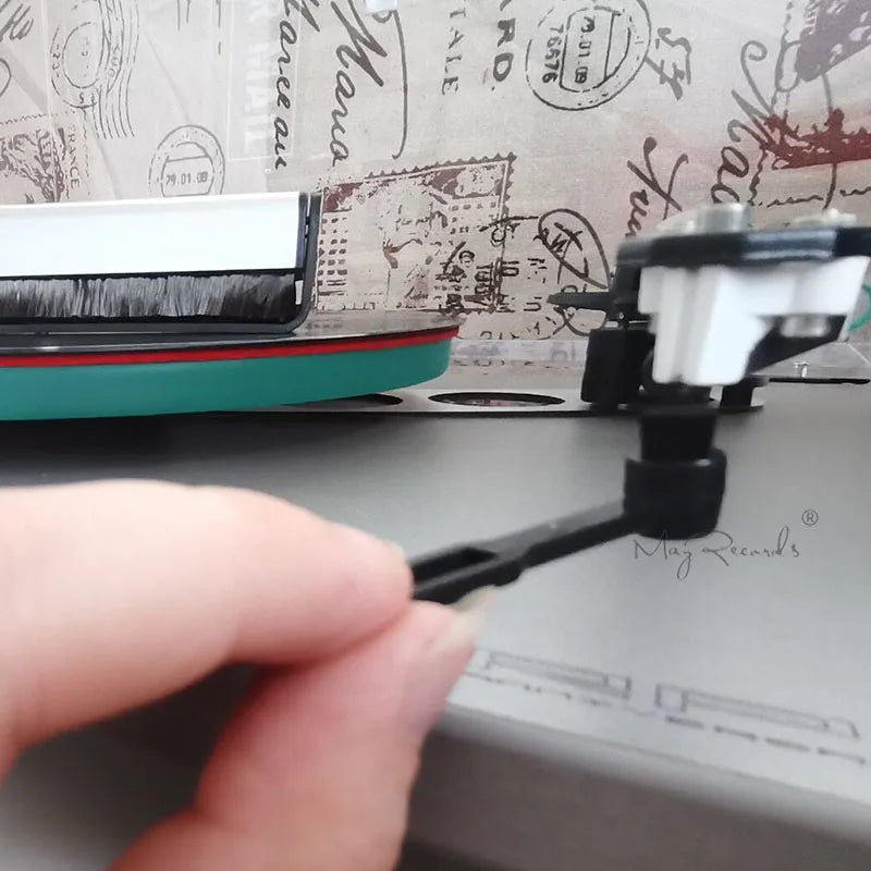 Professional Anti-Static Vinyl Record Brush
