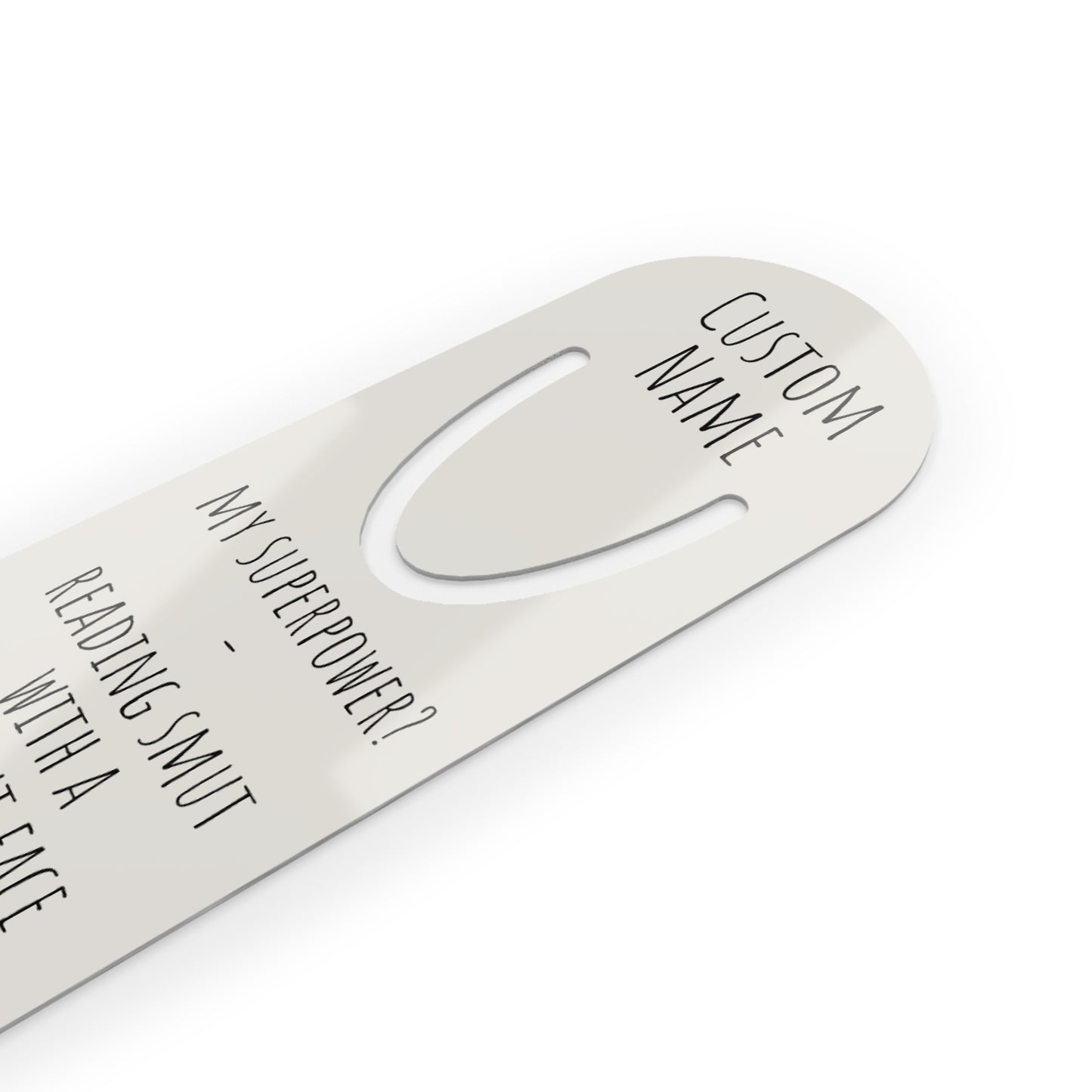 Personalized Smut In Public Bookmark | Custom Printed Name