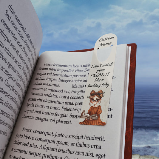 Personalized Cheeky Bookmark | Custom Printed Name